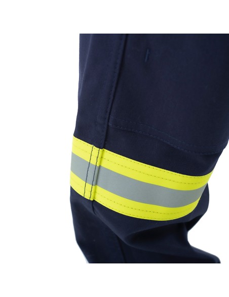 ARAPRO, navy blue multiprotection trousers with reflective