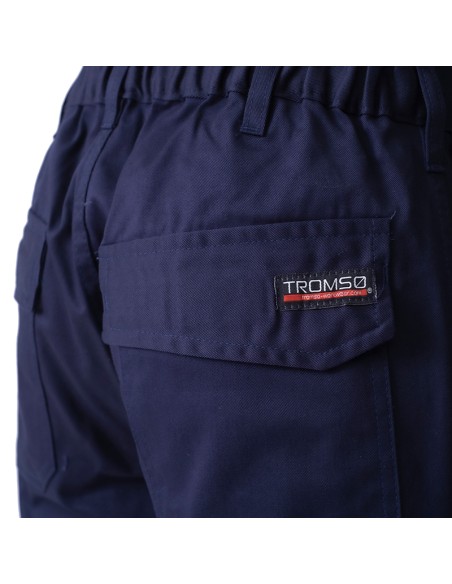ARAPRO, navy blue multiprotection trousers with reflective