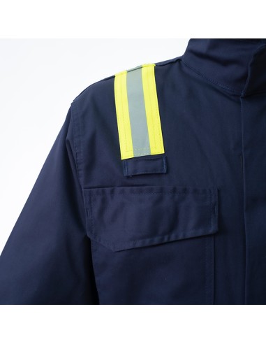 ARAPRO, macacão multiproteção azul-marinho com refletivos