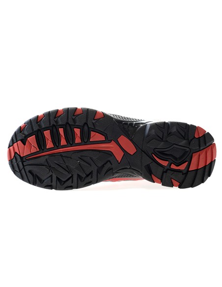 PERLIO Red, chaussure S1P rouge en microfibre sans métal