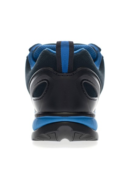 BAIO Azul, sapato S1P em couro nobuck solado EVA sem metal