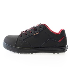 CAMPIO, scarpa S3 casual con lacci in pelle fiore bovina