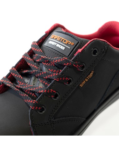 zapato S3 décontracté à lacets en cuir pleine fleur CAMPIO