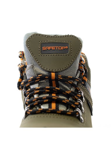 CANCIO, stivale S3 HRO 300ºC realizzato in nabuk khaki