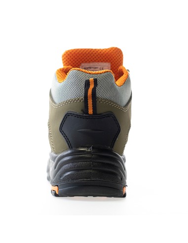 bota CANCIO S3 HRO 300ºC feita em nobuck khaki