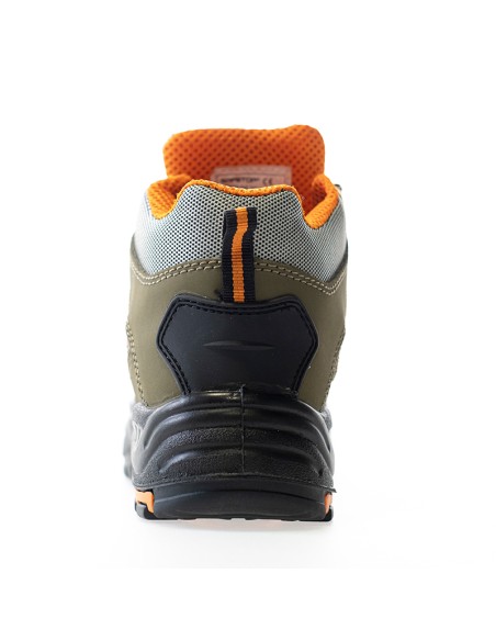 CANCIO, S3 HRO 300ºC boot made in khaki nubuck
