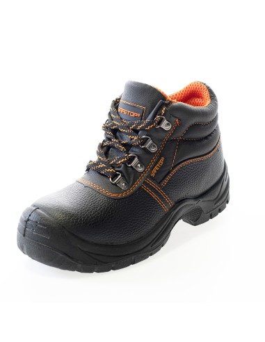 ABELIO, bota S1P de couro bovino com atacadores