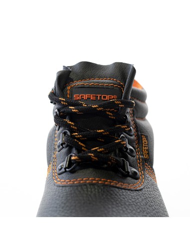 PACIÓ, botte S3 en cuir de vachette avec lacets