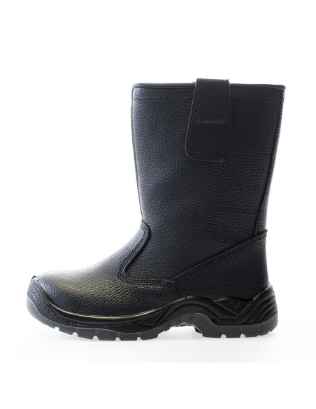 OHIO, mid-calf boot S3, in buffalo leather