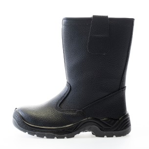 OHIO, botte mi-haute S3, en cuir de buffle