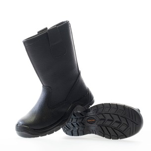 OHIO, bota de media caña S3, en piel de búfalo 2