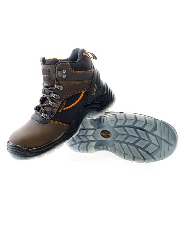 LEMAIO, bota de trekking en piel de potro marrón (no EPI)