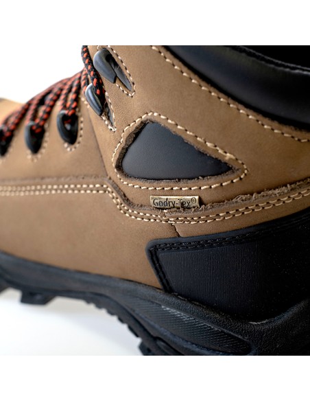 LUDRIO, vattentät stålhette S3 känga med GodryTex® i nubuck