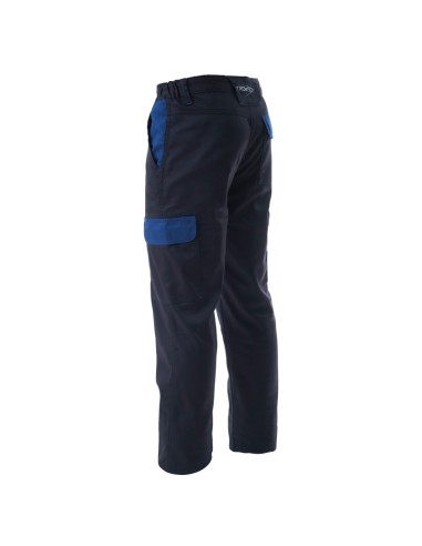 VENLO, pantaloni stretch bicolore multitasche