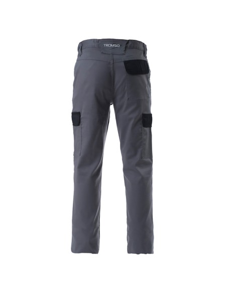 VENLO, bi-colour multi-pocket stretch trousers