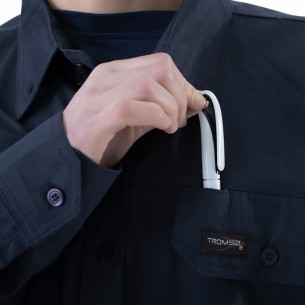 BIVILLE, klassisk skjorta i 100% bomull, storlekar S-2XL 2