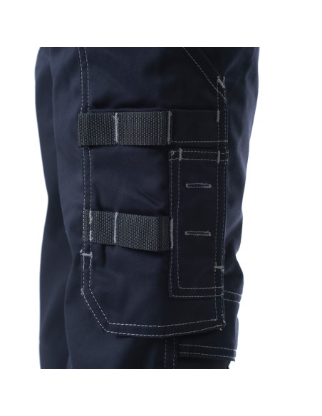 TRIVES, calças Stretch algodão Oxford azul, tamanhos S-3XL