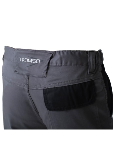 VENLO, bi-colour multi-pocket stretch trousers