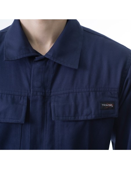 ARBO, 100% cotton navy blue jacket sizes S-2XL