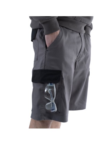 TORROX, pantaloncino bicolore tessuto stretch