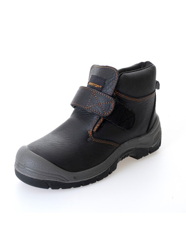 AMIO, boot S3, velcro and inner laces welding