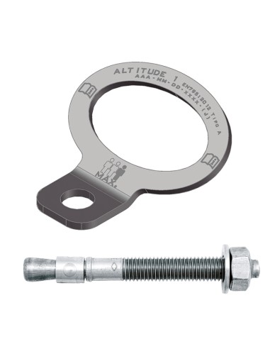 PLAQUE D'ANCRAGE 70 mm pour 3 opérateurs avec vis 16 mm