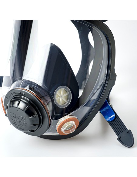 MASCHERA INTEGRALE SAFETOP, in silicone serie 4700