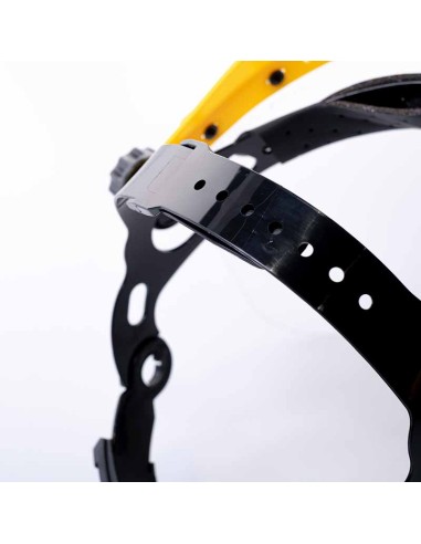 FACY, clear face shield with 200x395 visor, 1B