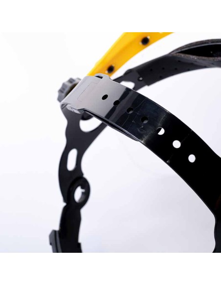 FACY, clear face shield with 200x395 visor, 1B