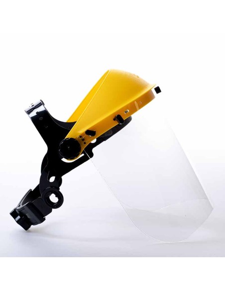 FACY, clear face shield with 200x395 visor, 1B