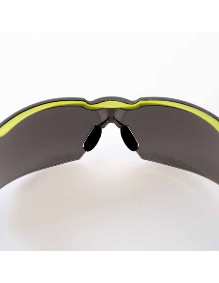 POMPEIA, black-green frame glasses Smoked lenses