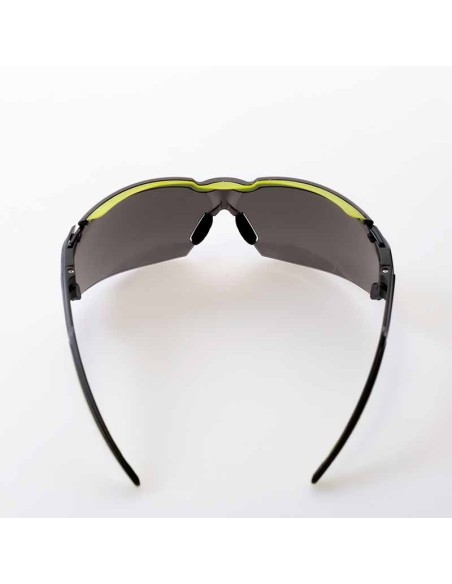 POMPEIA, black-green frame glasses Smoked lenses