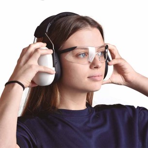 ARGO, universal eyewear with clear anti-fog lenses, 1F 2