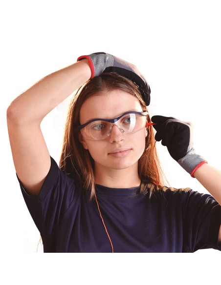 PATRIOT, universal safety glasses clear anti-fog lens, 1FT