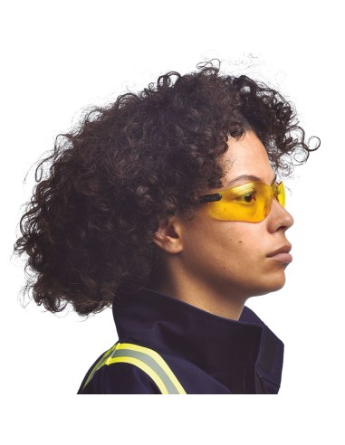 PHAETON, universal amber anti-fog ocular goggles, 1F