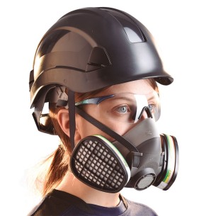 חצי מסכת SAFETOP סדרת 4600 עשויה TPR היפואלרגני מידה M/L 2
