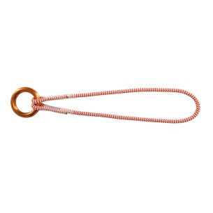 FETTUCCIA DI ANCORAGGIO, chiusa con anello in alluminio, ATEX 100 cm