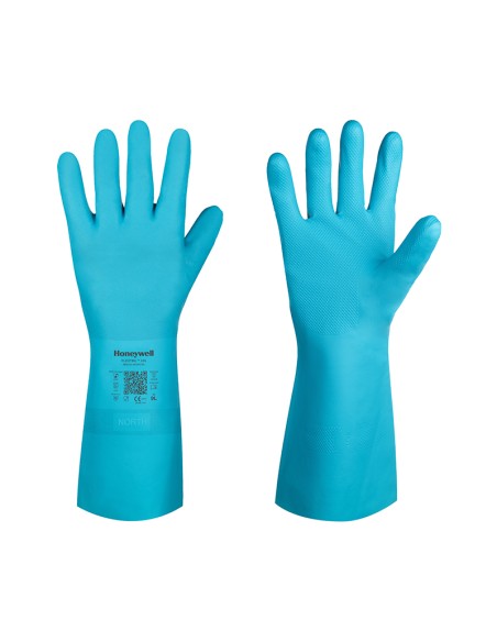 FLEXTRIL FLOCKED, gant nitrile alimentaire+chimique
