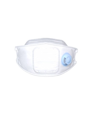3D FACE MASK FFP2 NR D Foldable Valve with Pleated Filter