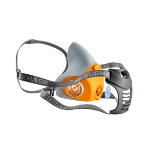 VULCANO, half-mask body for 2 filters, without filters