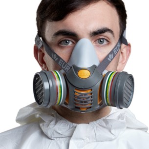 VULCANO, corpo semimaschera per 2 filtri, senza filtri 2