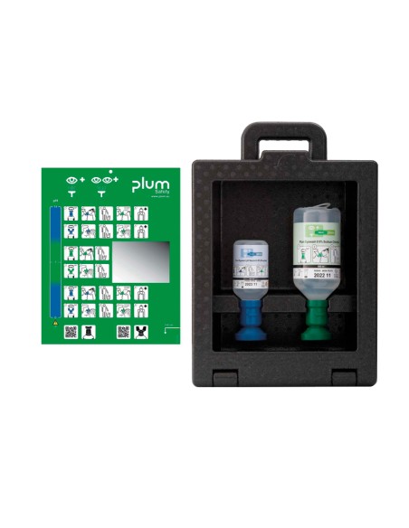 COMBI BOX, wall cabinet with saline solution 500 and neutral PH 200