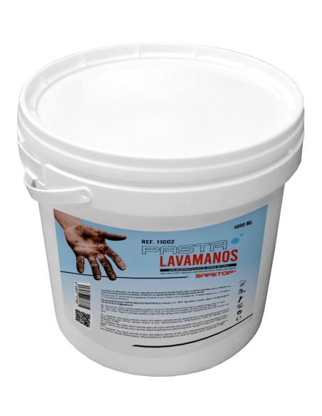 PASTA Safetop Lavamanos plasticfree bianca tanica da 4 Litri