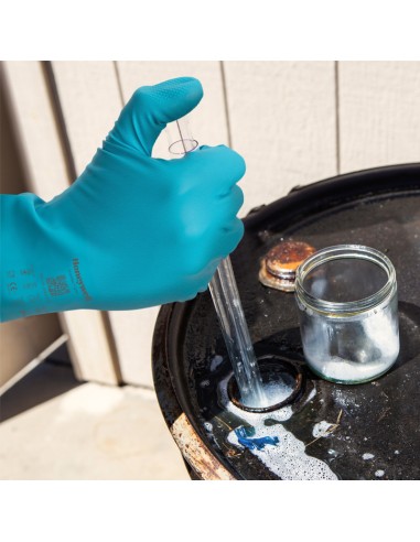 FLEXTRIL FLOCKED, gant nitrile alimentaire+chimique