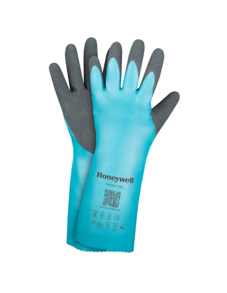 FLEXTRIL COUPE "C", gant nitrile alimentaire+chimique+100º