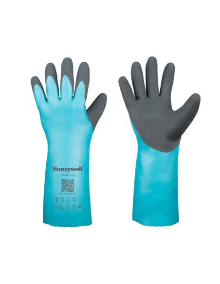 FLEXTRIL, gant nitrile alimentaire+chimique+100º revêtement