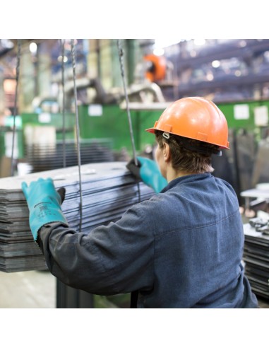 FLEXTRIL, gant nitrile alimentaire+chimique+100º revêtement