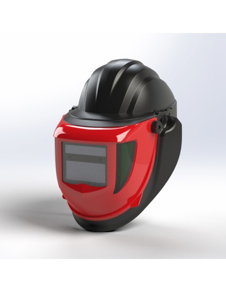 SHOCK-SHELL, schermo di saldatura automatico con casco