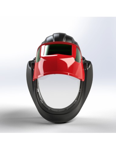 SHOCK-SHELL, máscara de soldar automática com capacete