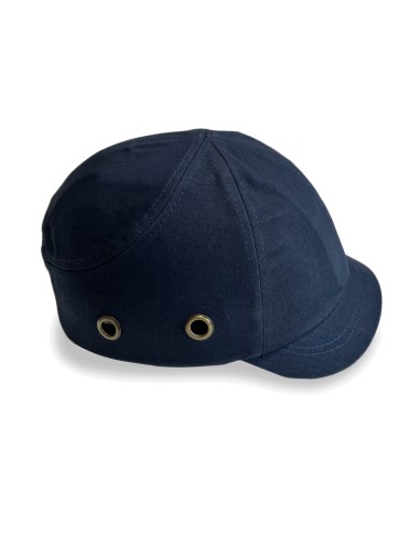 Casquette pour casque de sport, bleu marine visière courte, EN812